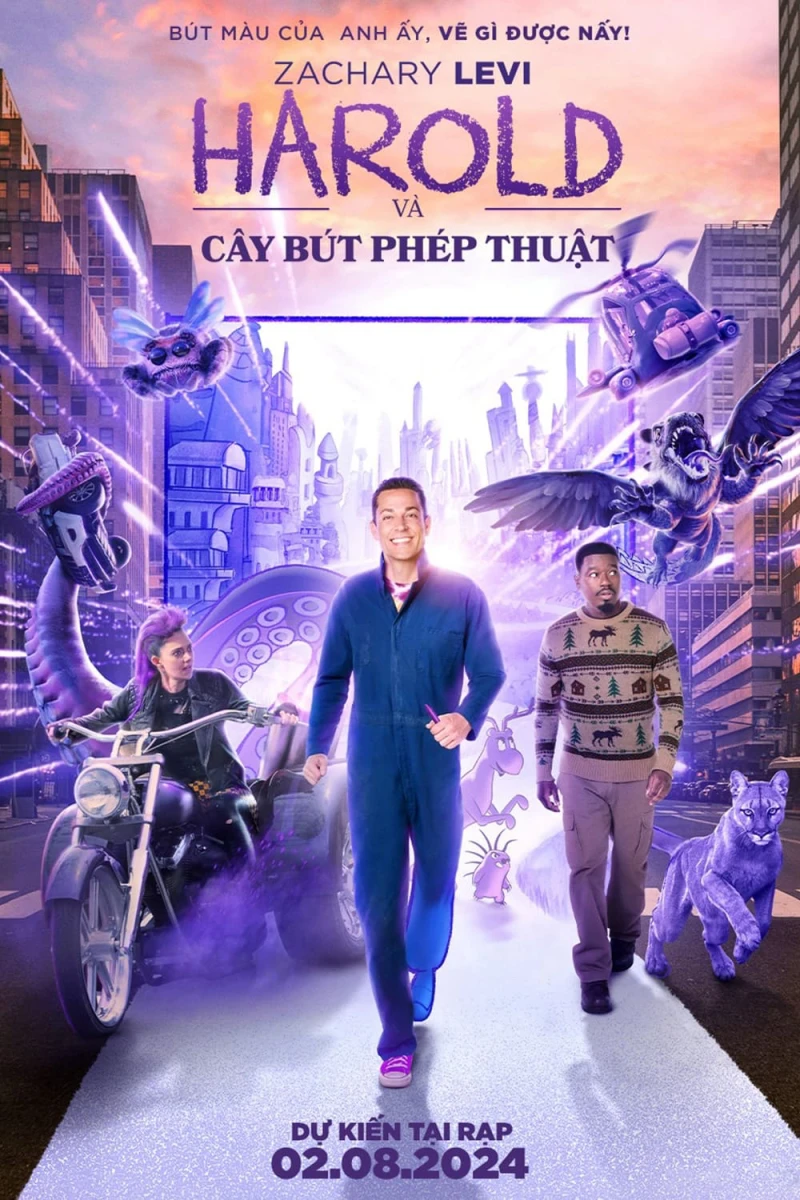 Harold và Cây Bút Phép Thuật - Harold and the Purple Crayon (2024) Harold và Cây Bút Phép Thuật - Harold and the Purple Crayon (2024)